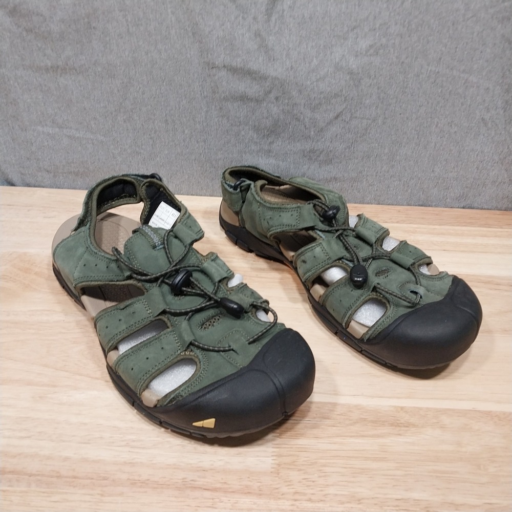 KOIMED Mens Sport Sandals Closed Toe Hiking Water Shoes EUR 43.5 US 9.5-10 Green